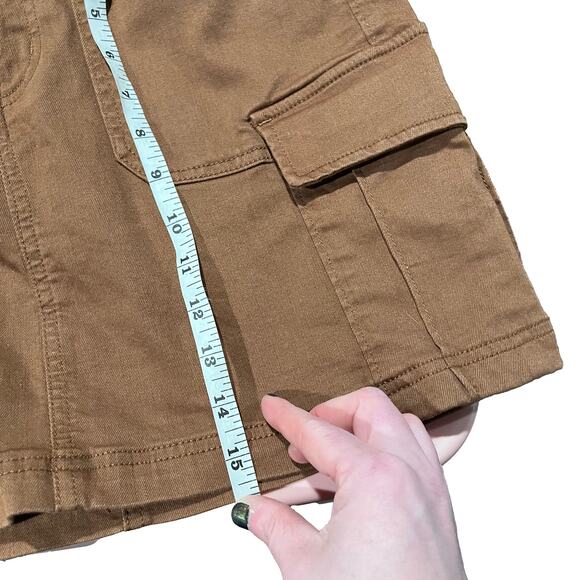 SO khaki cargo mini skirt 9 / 29 gorpcore 90s retro utility grunge Y2K preppy - Picture 8 of 8